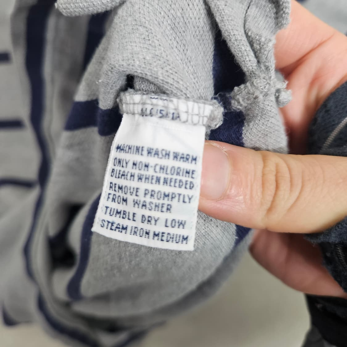 폴로 랄프 로렌 스트라이프 카라티 L 상품이미지4