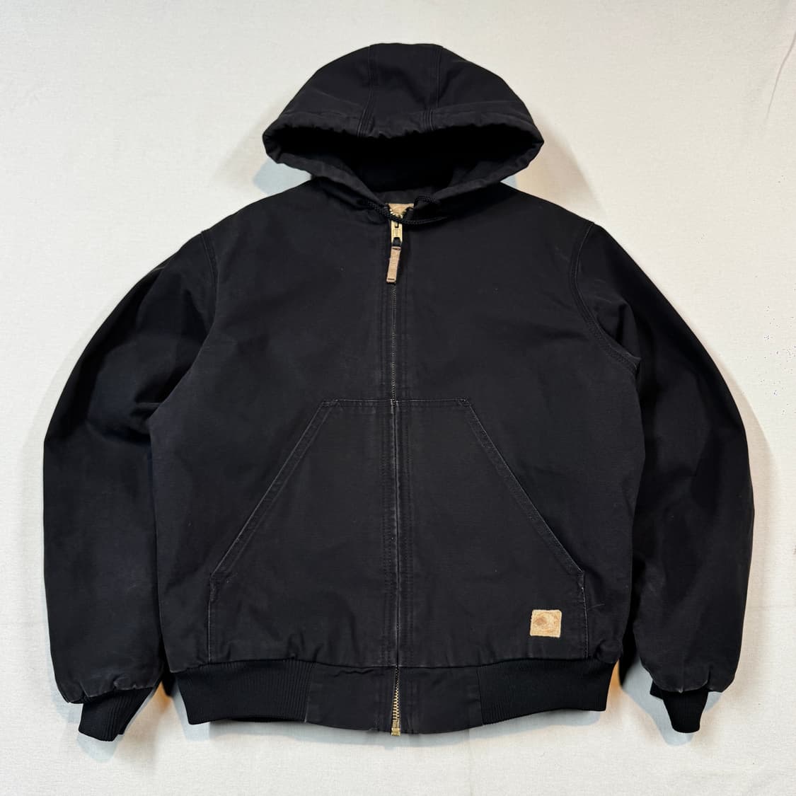 M) BERNE USA 빈티지 워크웨어 액티브 후드집업 자켓 상품이미지1