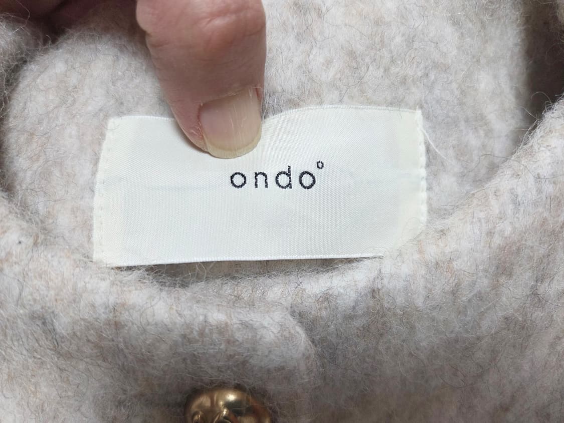 온도(ondo) 울 브러쉬자켓 55-66 새상품 상품이미지6