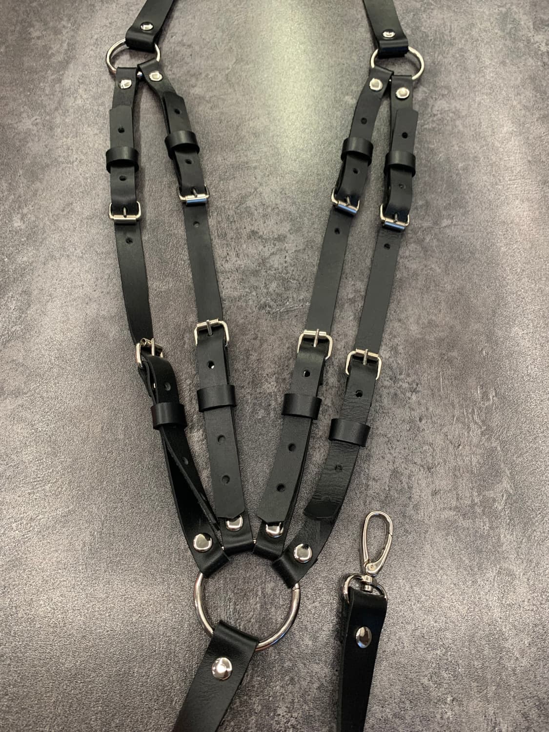 커스텀 오더 서스펜더-1(리얼-레더)유니색스 상품이미지8