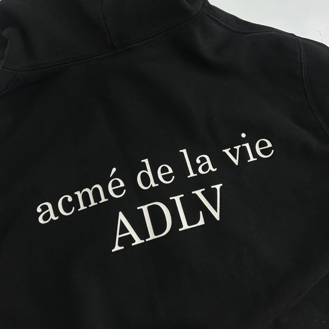 Acmé de la vie 아크메드라비 블랙 후드티 상품이미지7