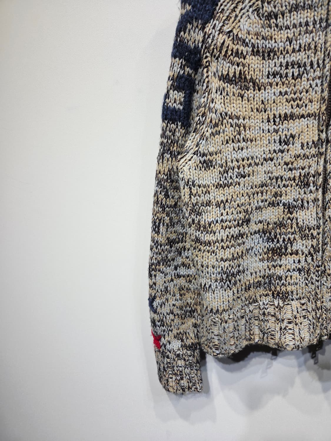 ENERGIE 에너지 셰르파 안감 후드 집업 니트 상품이미지4