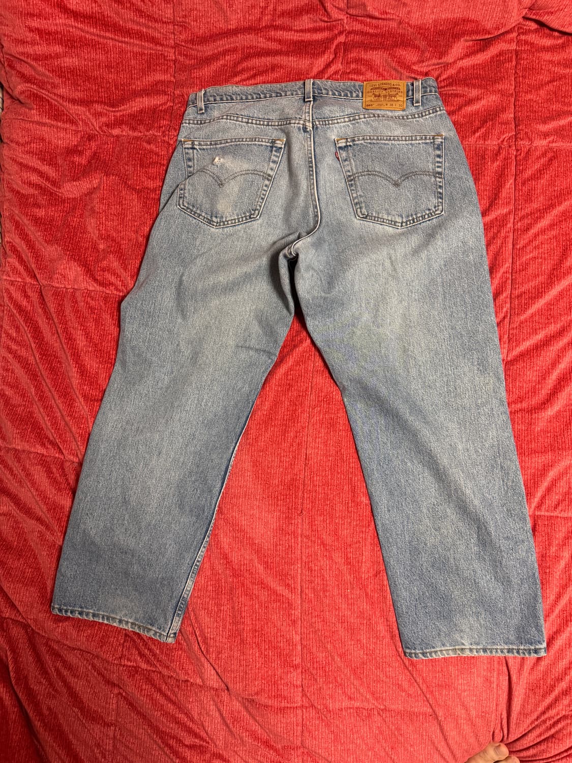 [38X30] 90s 리바이스 565 루즈핏 스트레이트 레그 상품이미지2