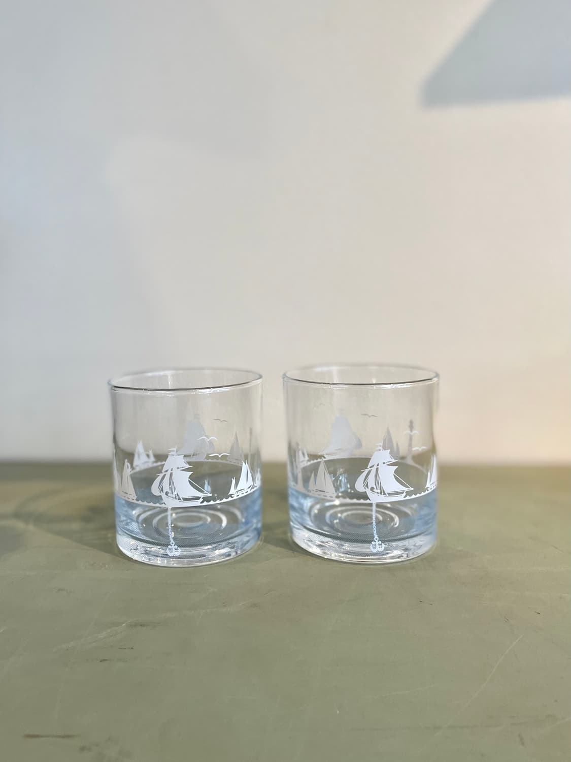 빈티지 돛단배 일러스트 락잔 상품이미지1