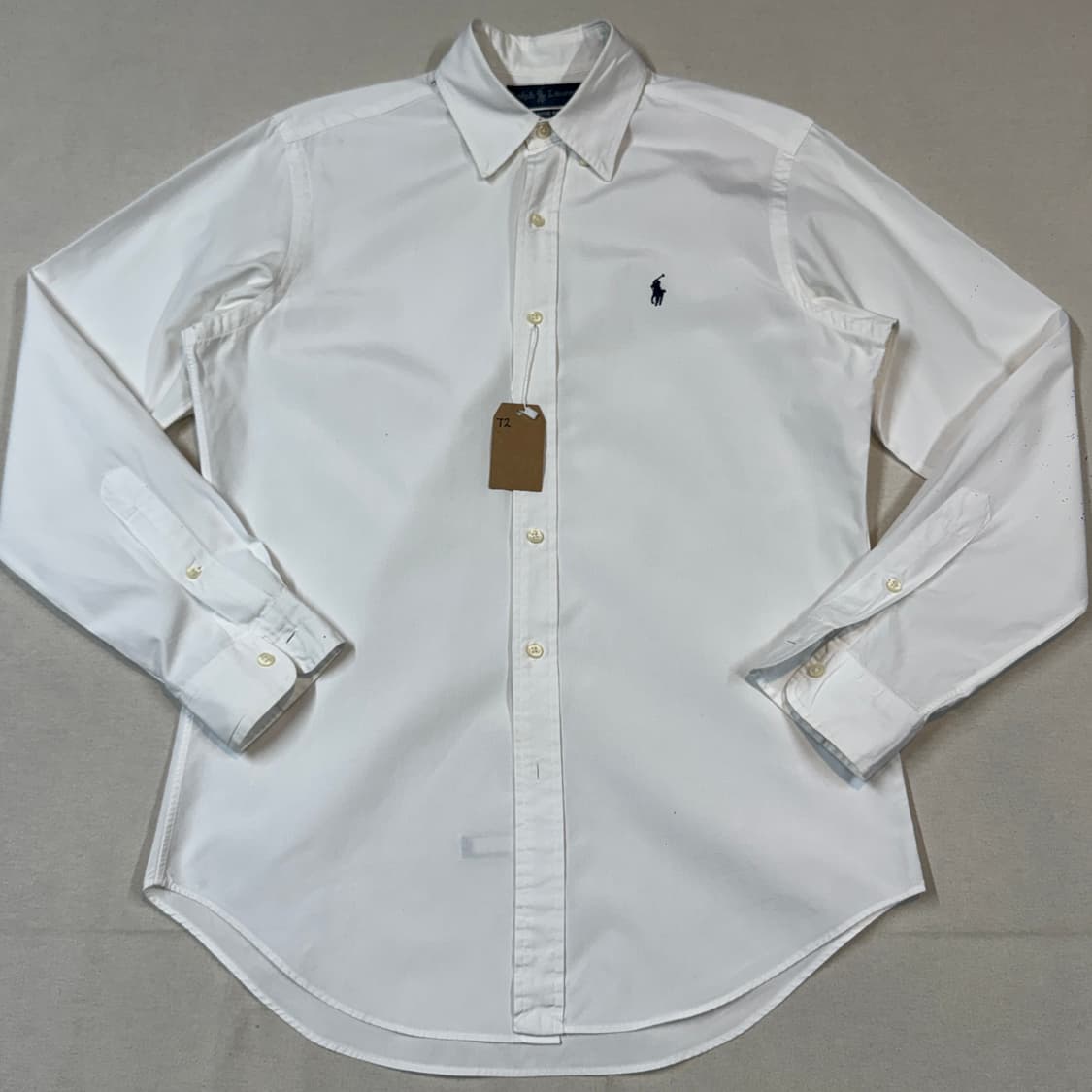 S) 폴로 랄프로렌 클래식핏 화이트 셔츠 T2 상품이미지2