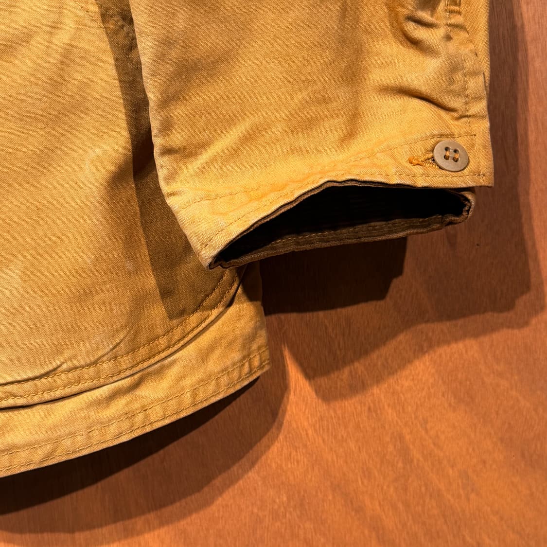 USA 50s 시어스 덕캔버스 헌팅 자켓 L 콘마르 체인지퍼 상품이미지4