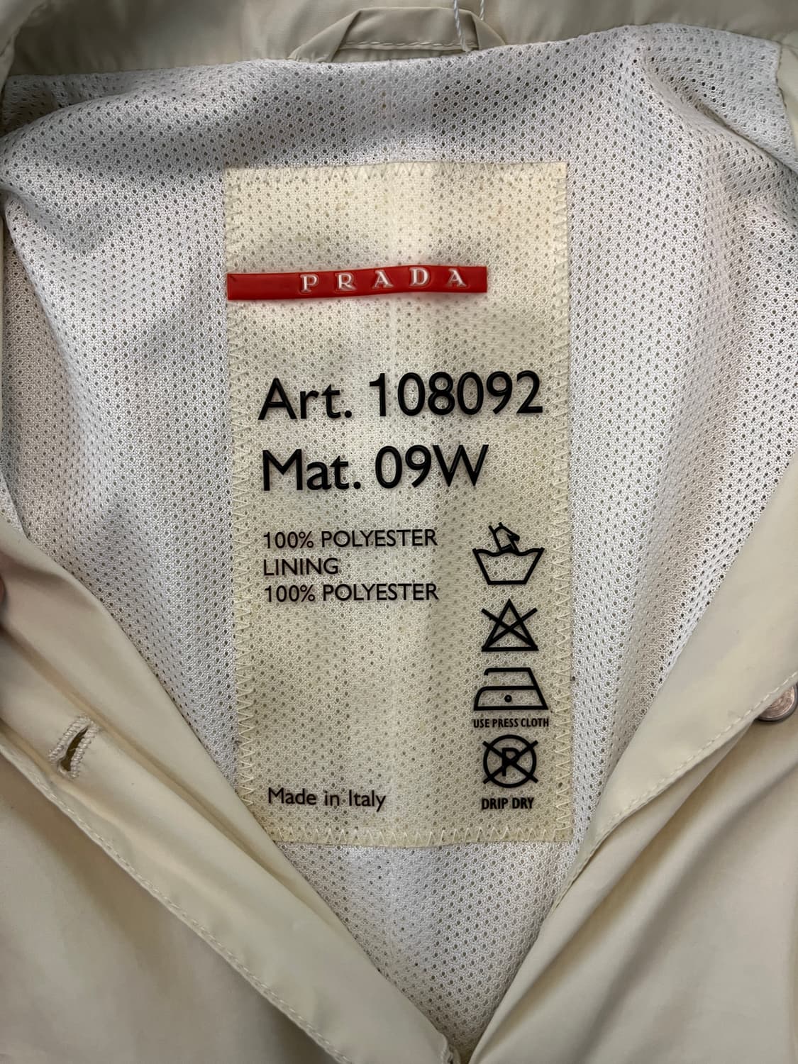 프라다 스포츠 윈드 자켓 상품이미지2