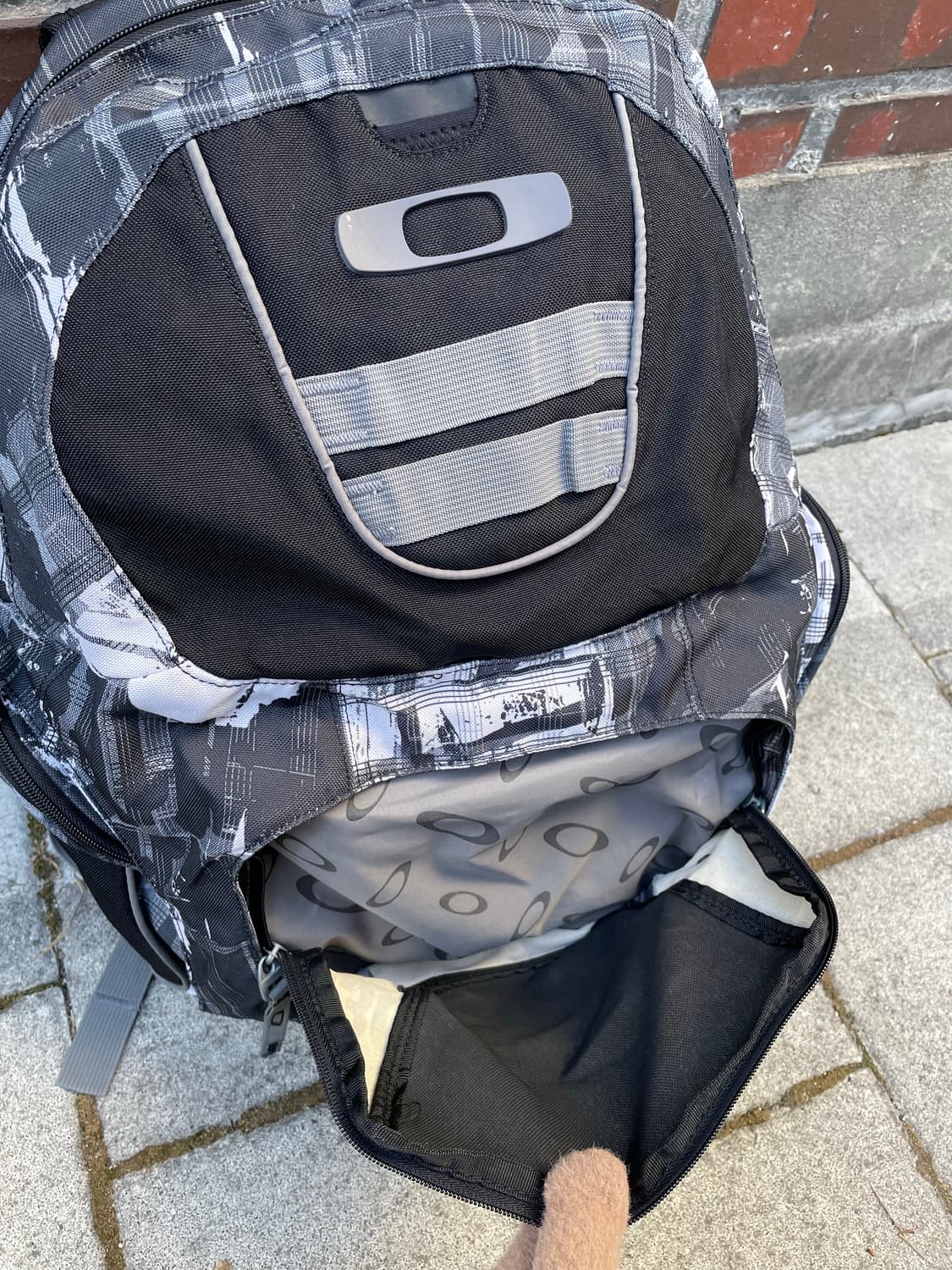 00’s Oakley 오클리 디지털 체크 엘립스 로고 백팩 상품이미지6