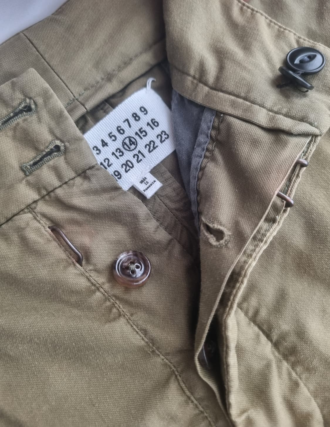 Martin margiela 13ss cotton pants 46 상품이미지2