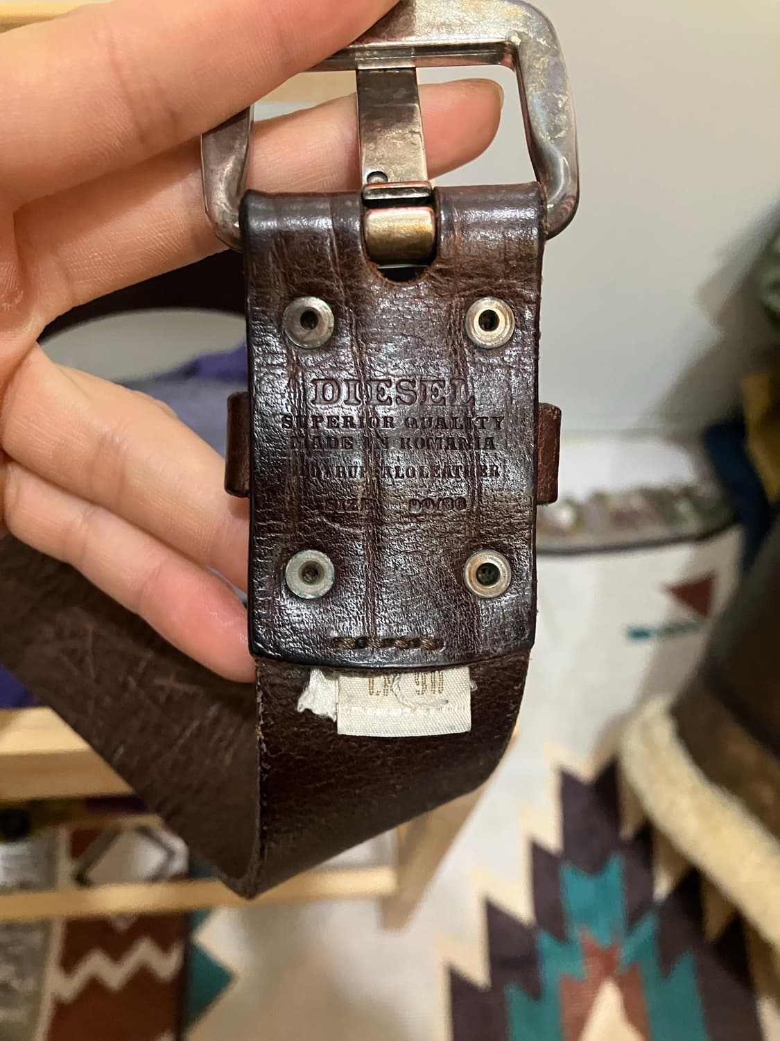 diesel 디젤 벨트 상품이미지3