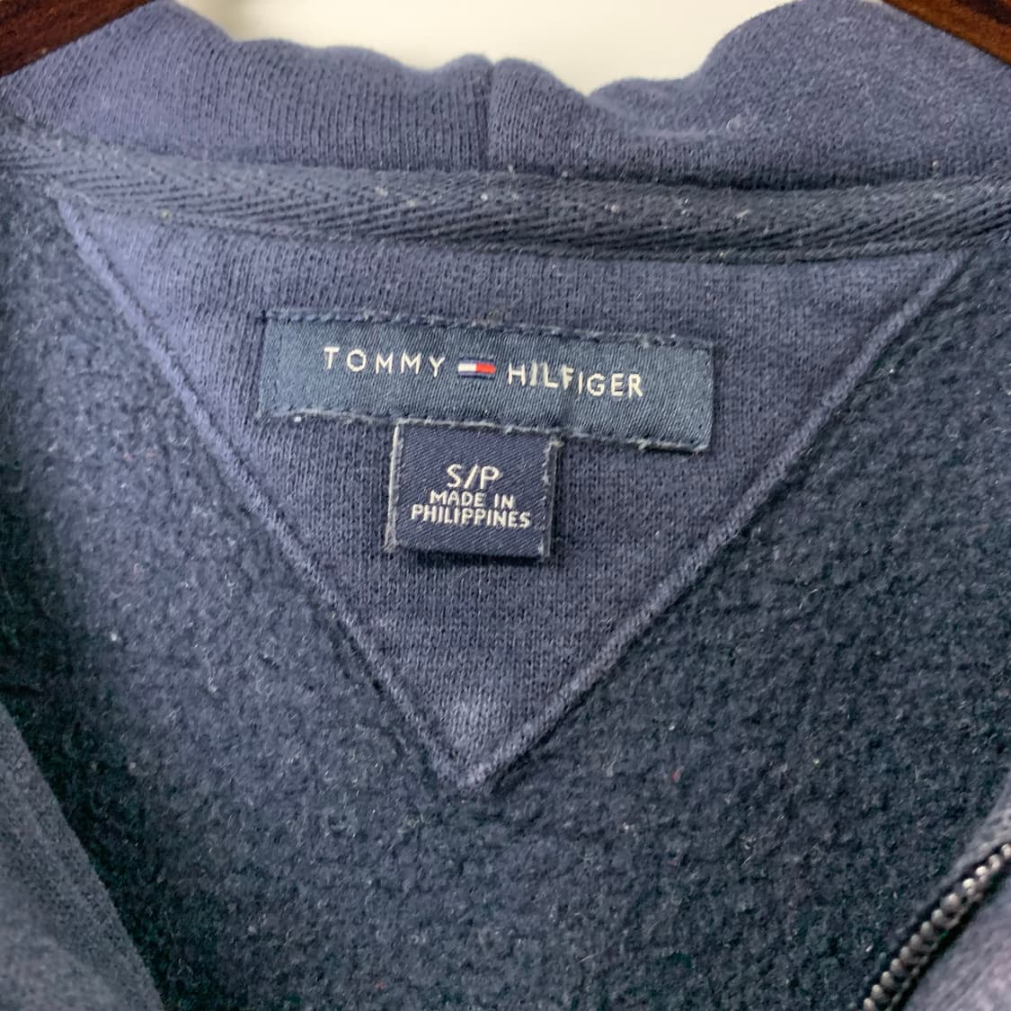 타미힐피거 스펠아웃 네이비 후드집업 상품이미지6