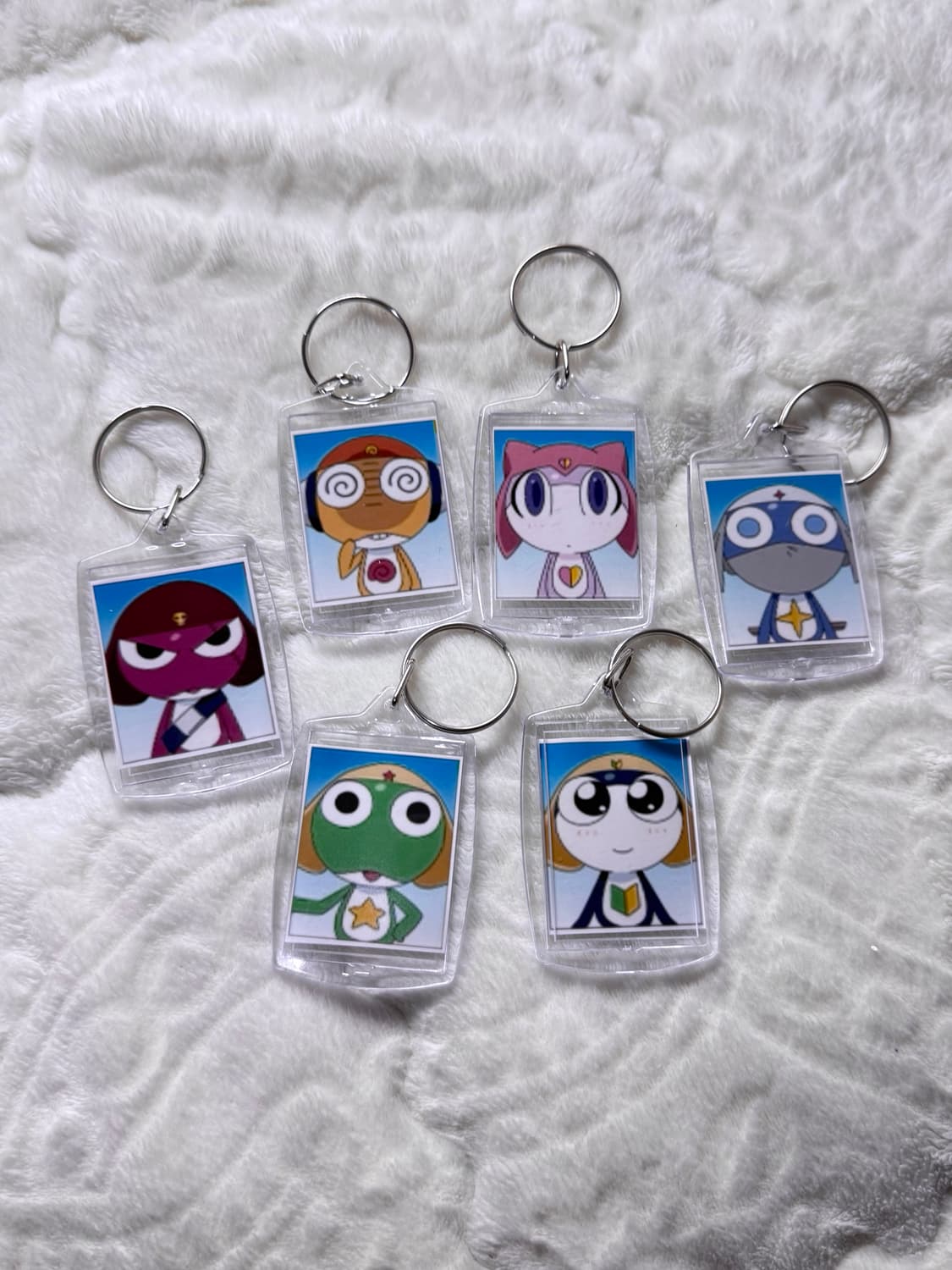 개구리 중사 케로로 증명사진 키링 상품이미지2