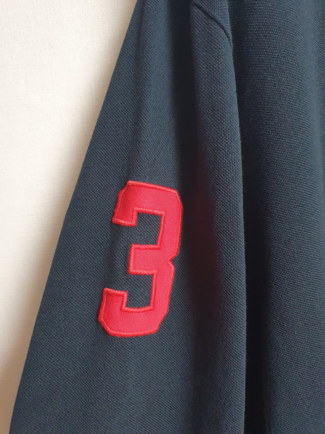 폴로랄프로렌 빅포니 긴팔 카라티 블랙 레드포니 L 상품이미지6