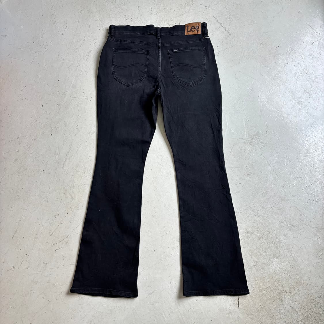 LEE 빈티지 부츠컷 블랙진 코튼팬츠 34x34 상품이미지6