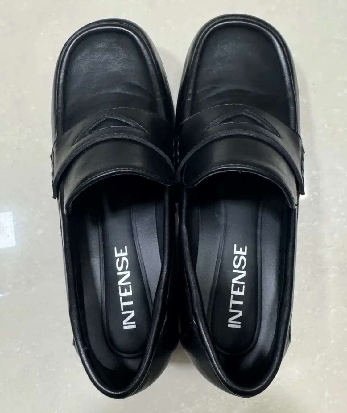 엘칸토 인텐스 와이드 페니 4cm 굽 240 장원영 연우 착용 상품이미지2