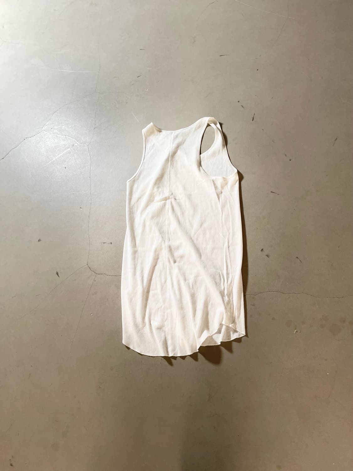 언유즈드 Ribbed Tank Top 상품이미지3
