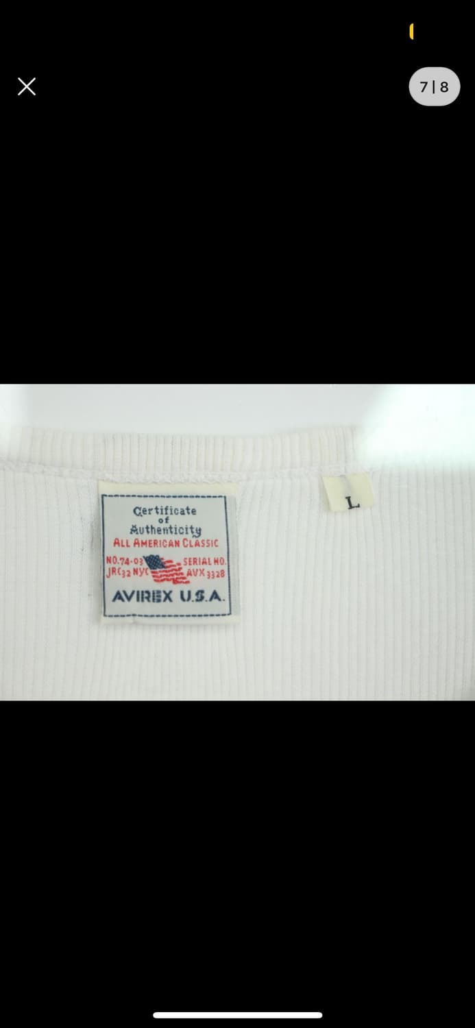 Avirex 티셔츠 상품이미지7