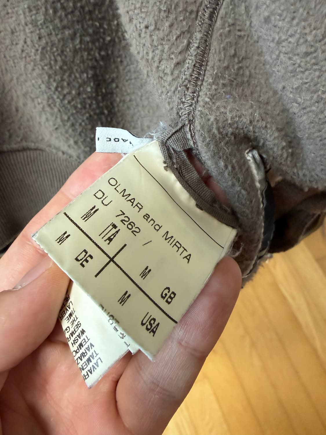 Rick Owens bauhaus jogger jacket 상품이미지5