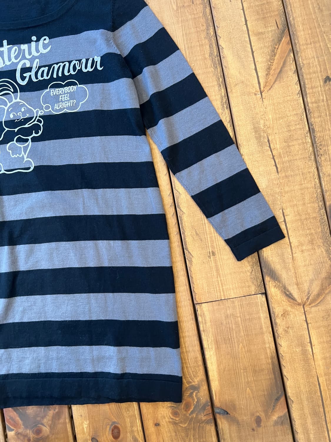 히스테릭글래머 버니 스트라이프 롱슬리브 상품이미지8