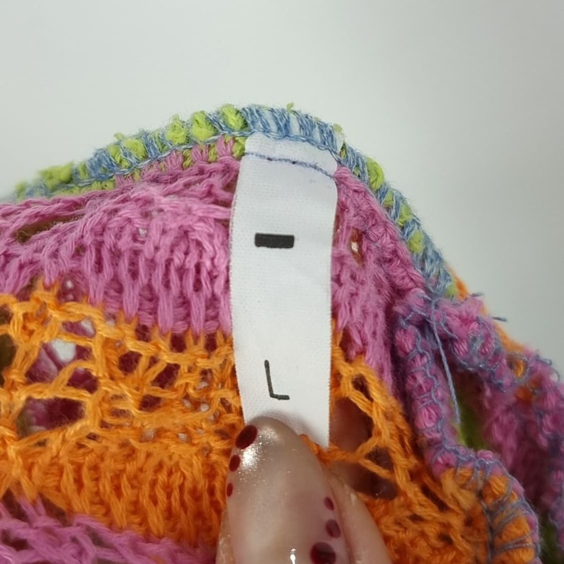 [오일릴리] 에스닉 스트라이프 패턴 니트 가디건 P01508 상품이미지10