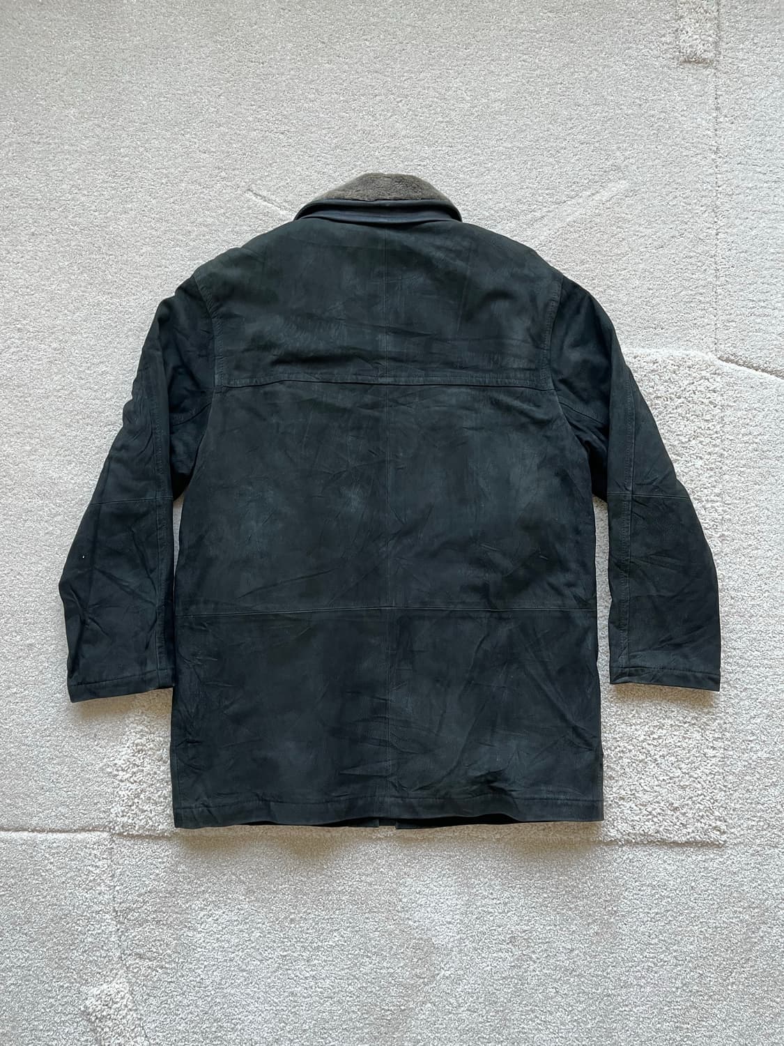 BONGARDI 리얼 램 누벅 레더 코트 (100-105) 상품이미지9