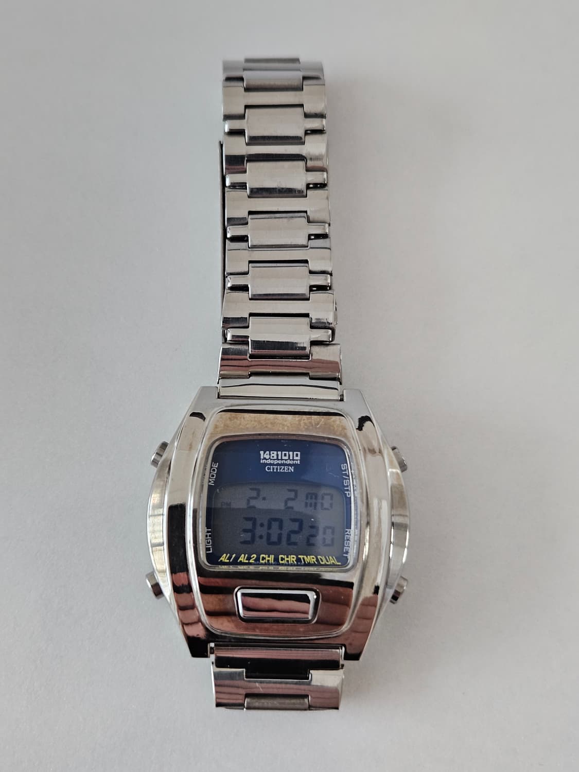 시티즌 인디펜던트 빈티지 디지털 시계 메탈 상품이미지1