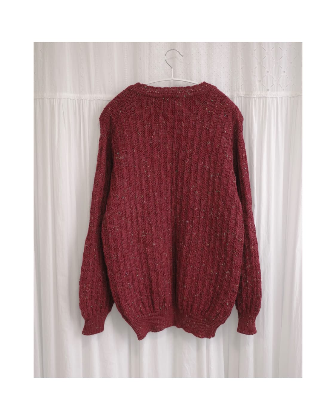존몰리 John Molly Red Knit 상품이미지4