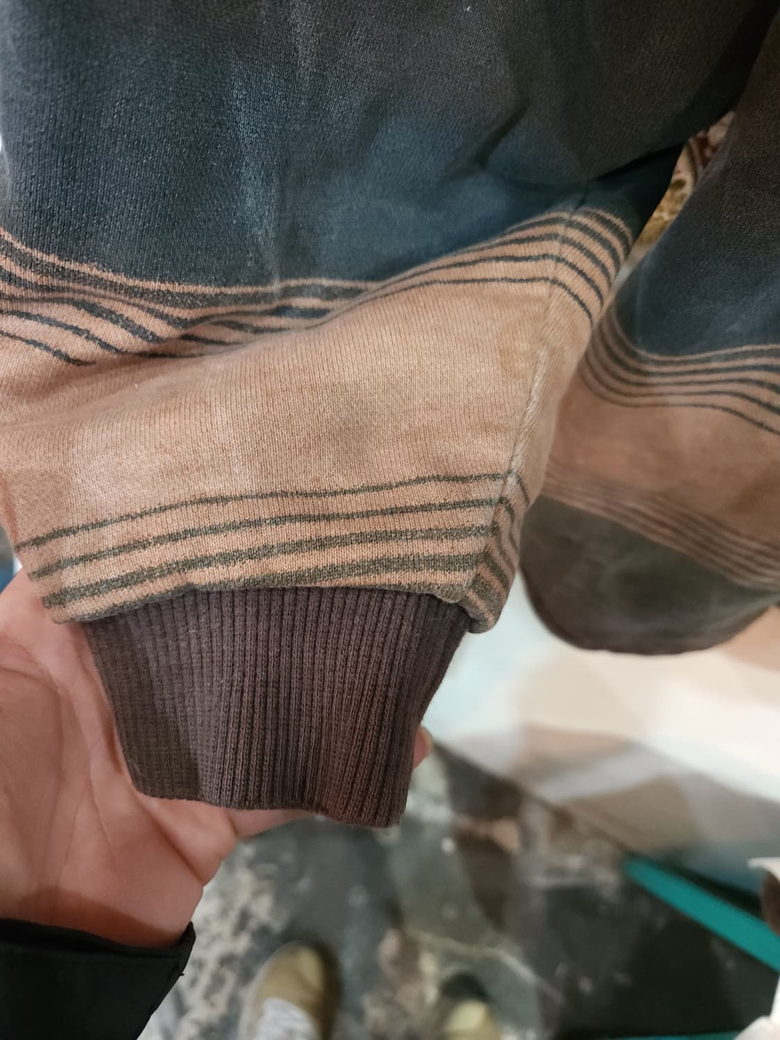 cp 컴퍼니 90s 스트라이프 누빔점퍼  상품이미지4