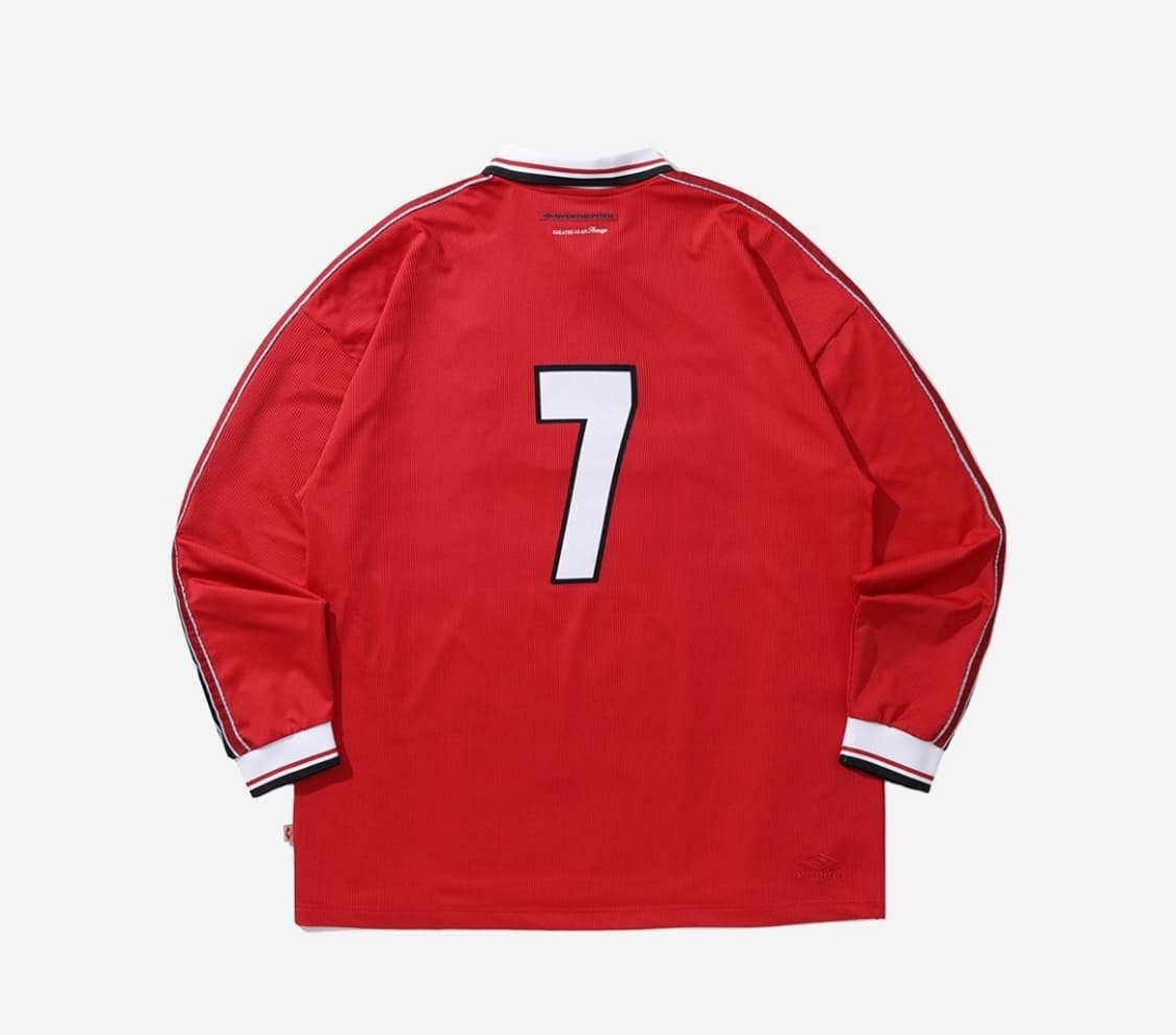 [2XL]오버더피치 x 엄브로 100주년 맨유 오마주 유니폼 상품이미지8