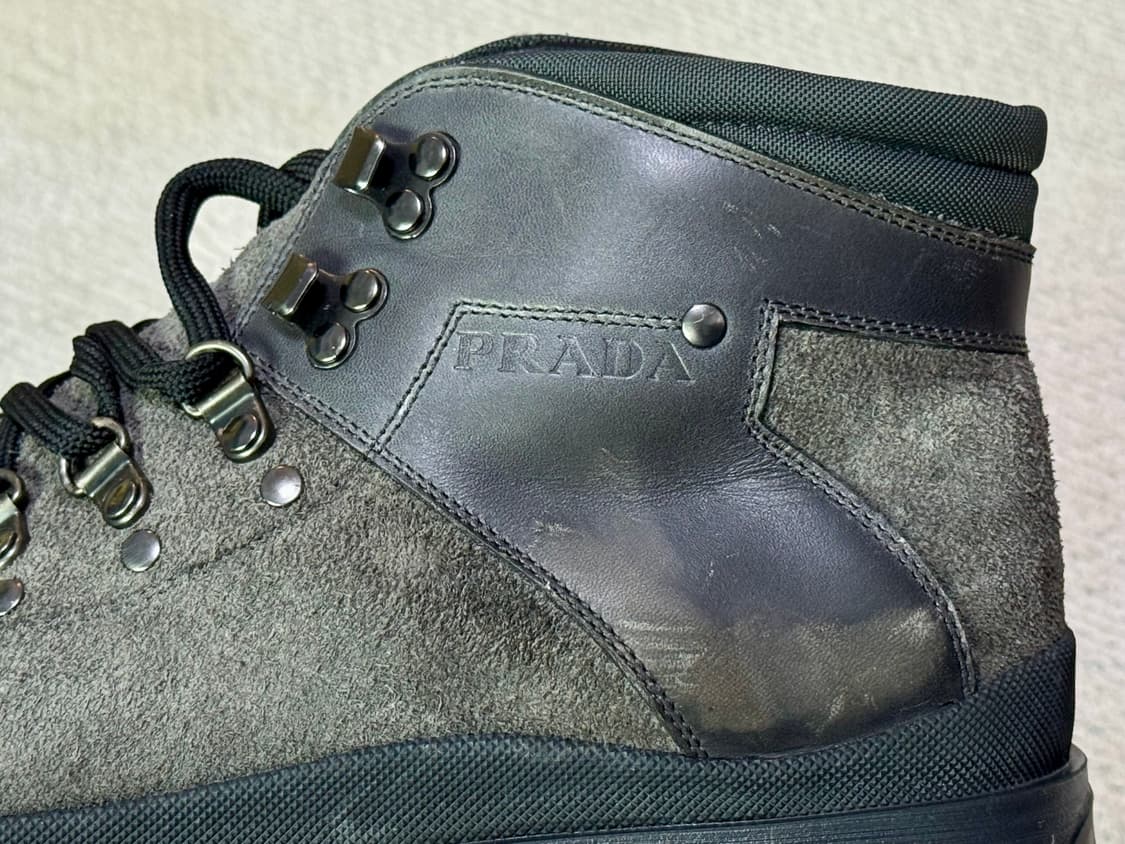 PRADA 프라다 스웨이드 하이킹 부츠 260-265 상품이미지6