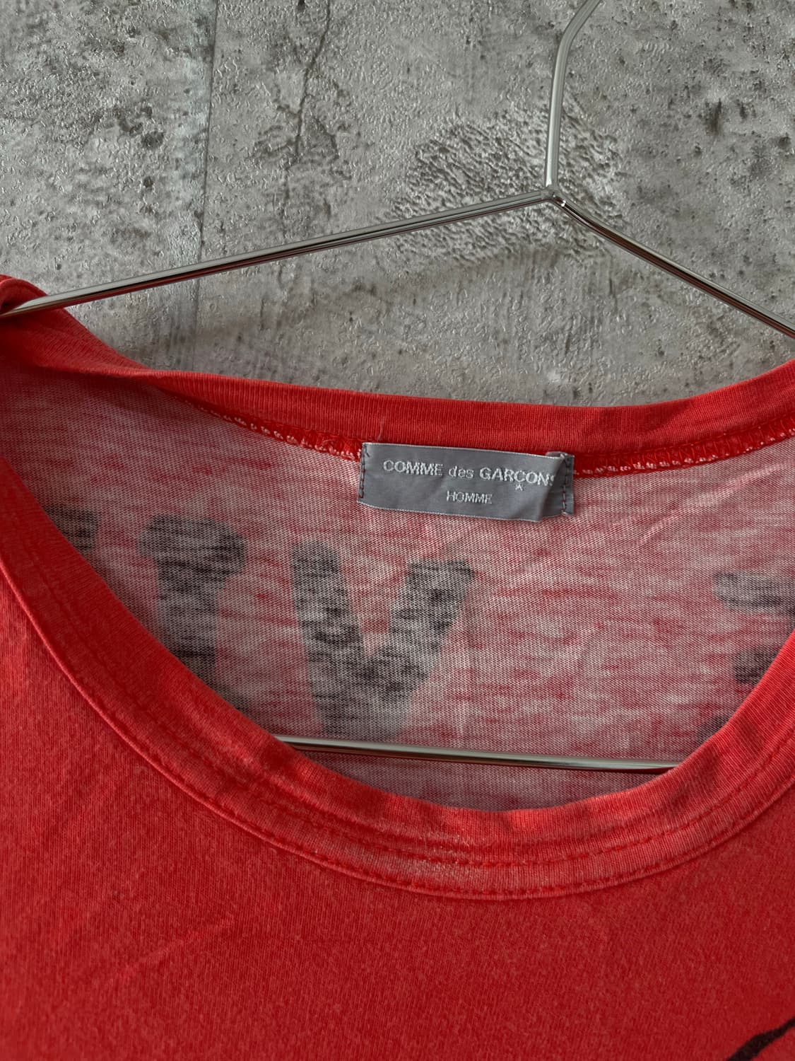 꼼데가르송 옴므 2002AW 쿠바 반팔 티셔츠 상품이미지5
