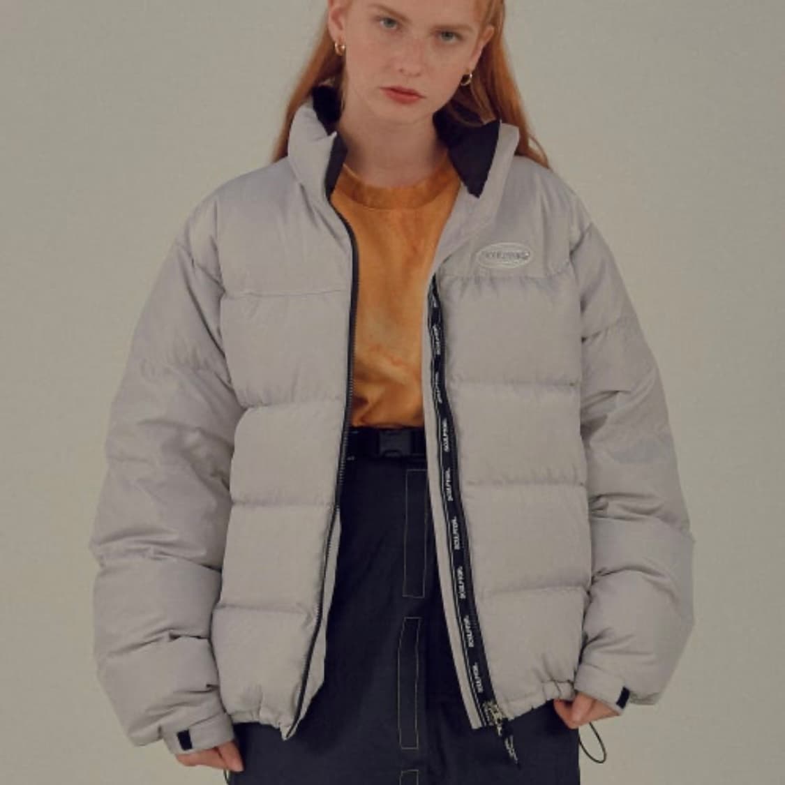 스컬프터 118 미들 오버사이즈드 구스 다운 패딩 상품이미지1