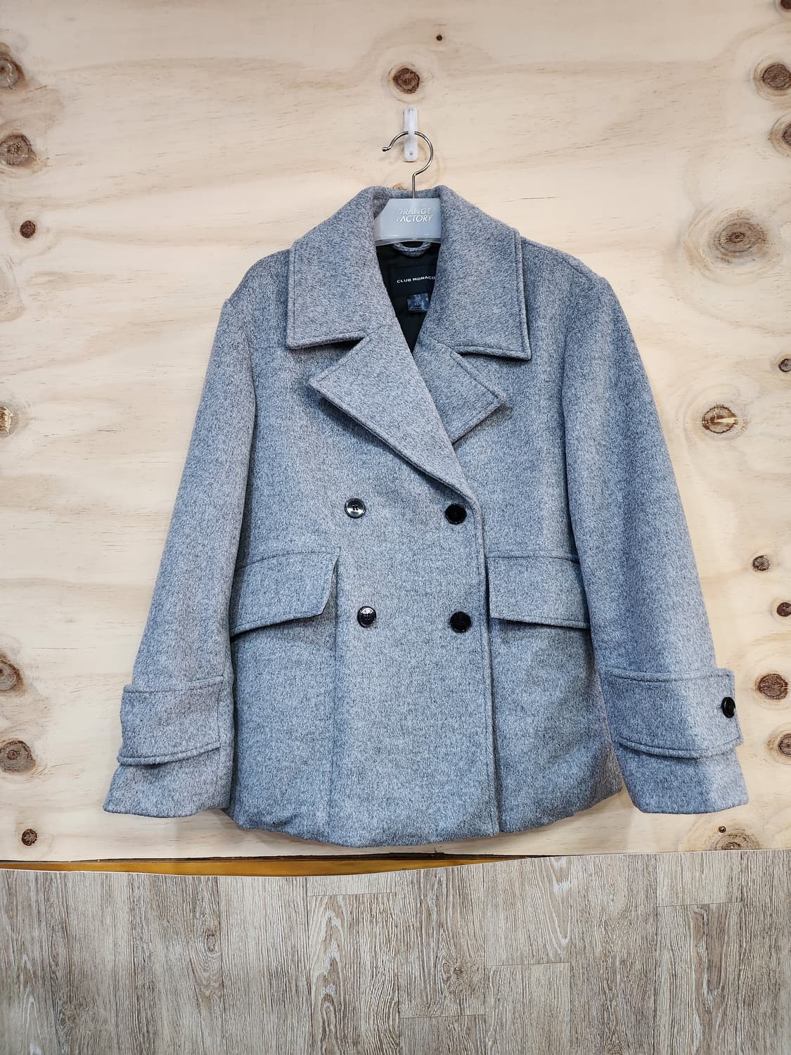 421) 클럽모나코 더블 버튼 숏 코트 상품이미지1
