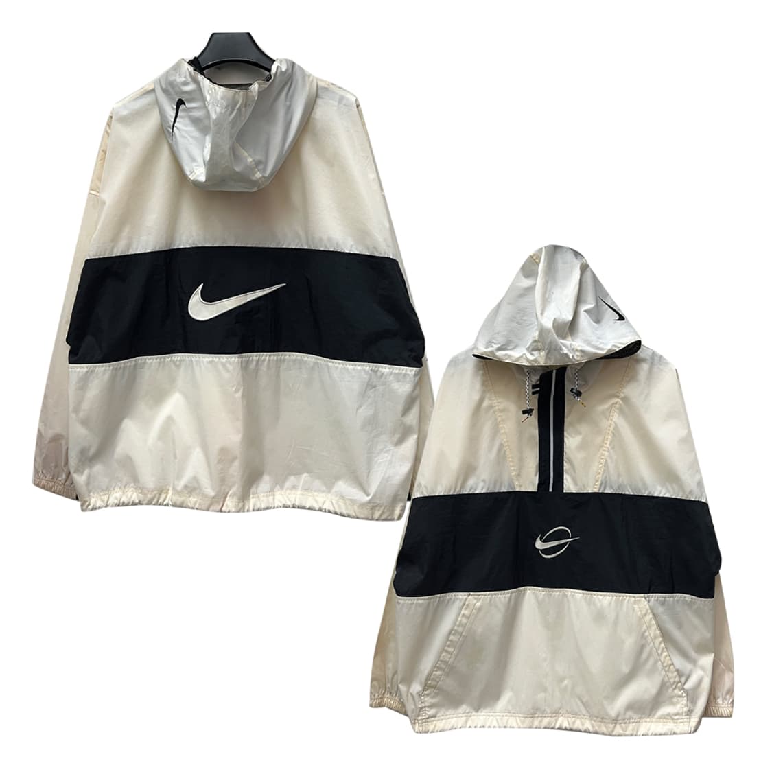 90s 나이키 올드스쿨 스우시 바람막이 아노락 XL 상품이미지1