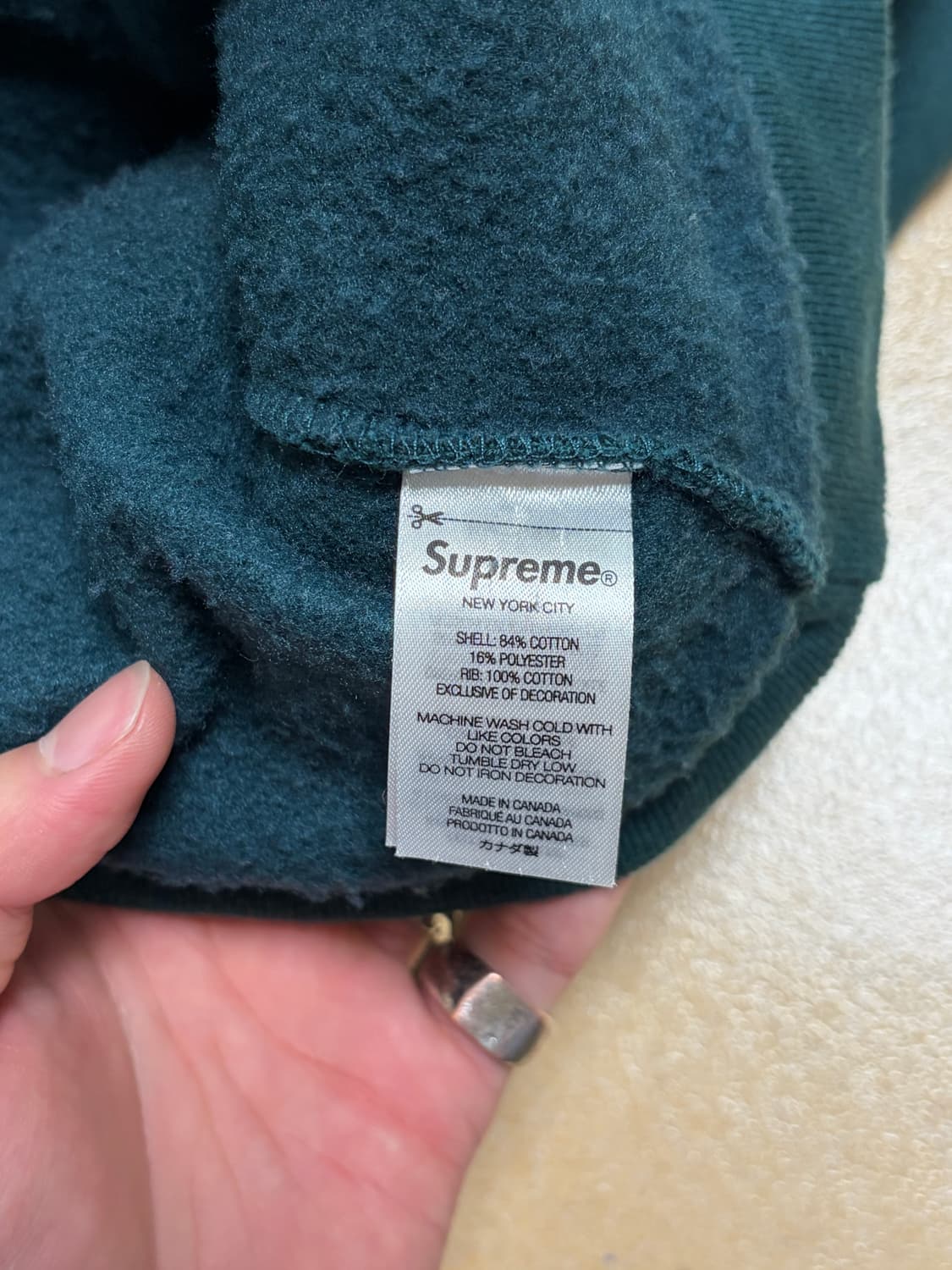 Supreme 22fw box logo crewneck 상품이미지6
