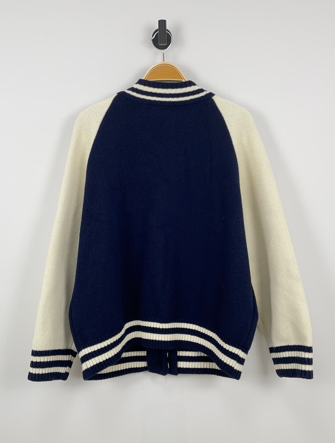 LYSM 캐시미어 혼방 바시티 니트 가디건 상품이미지5