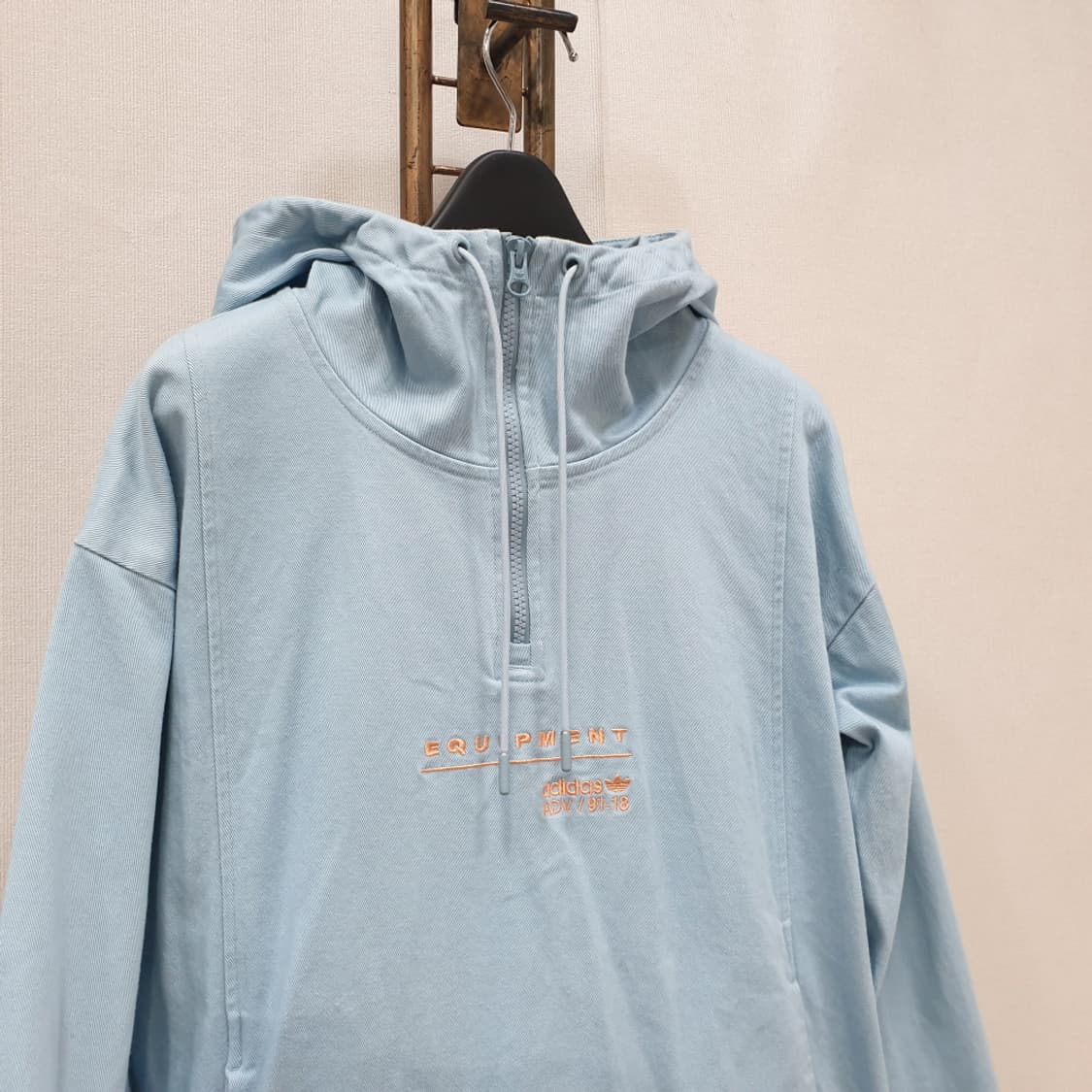 아디다스 EQT 오버핏 후드티 후디 S 상품이미지2