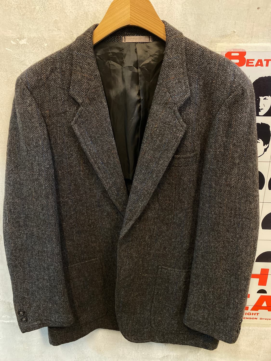 Japan vintage Goldoni 딥 브라운 자켓 L 상품이미지1