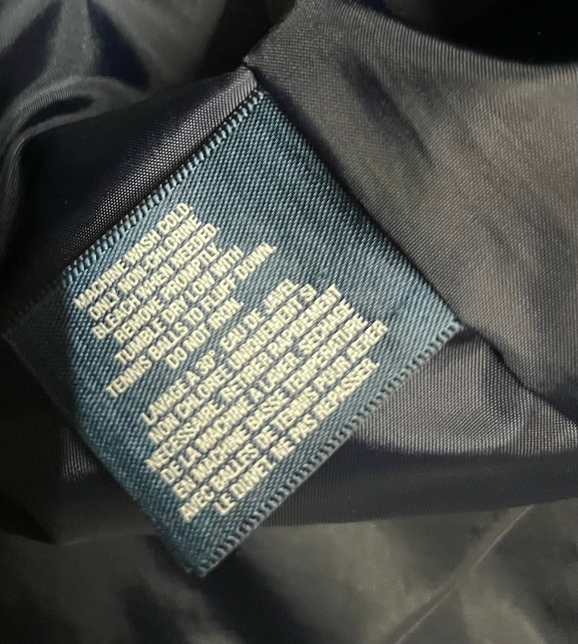 폴로 랄프로렌 네이비 퀼팅 자켓 상품이미지7