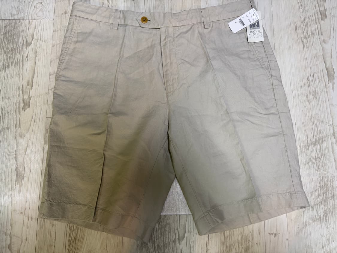 [38] 브룩스 브라더스 버뮤다 팬츠 베이지 새상품 상품이미지1