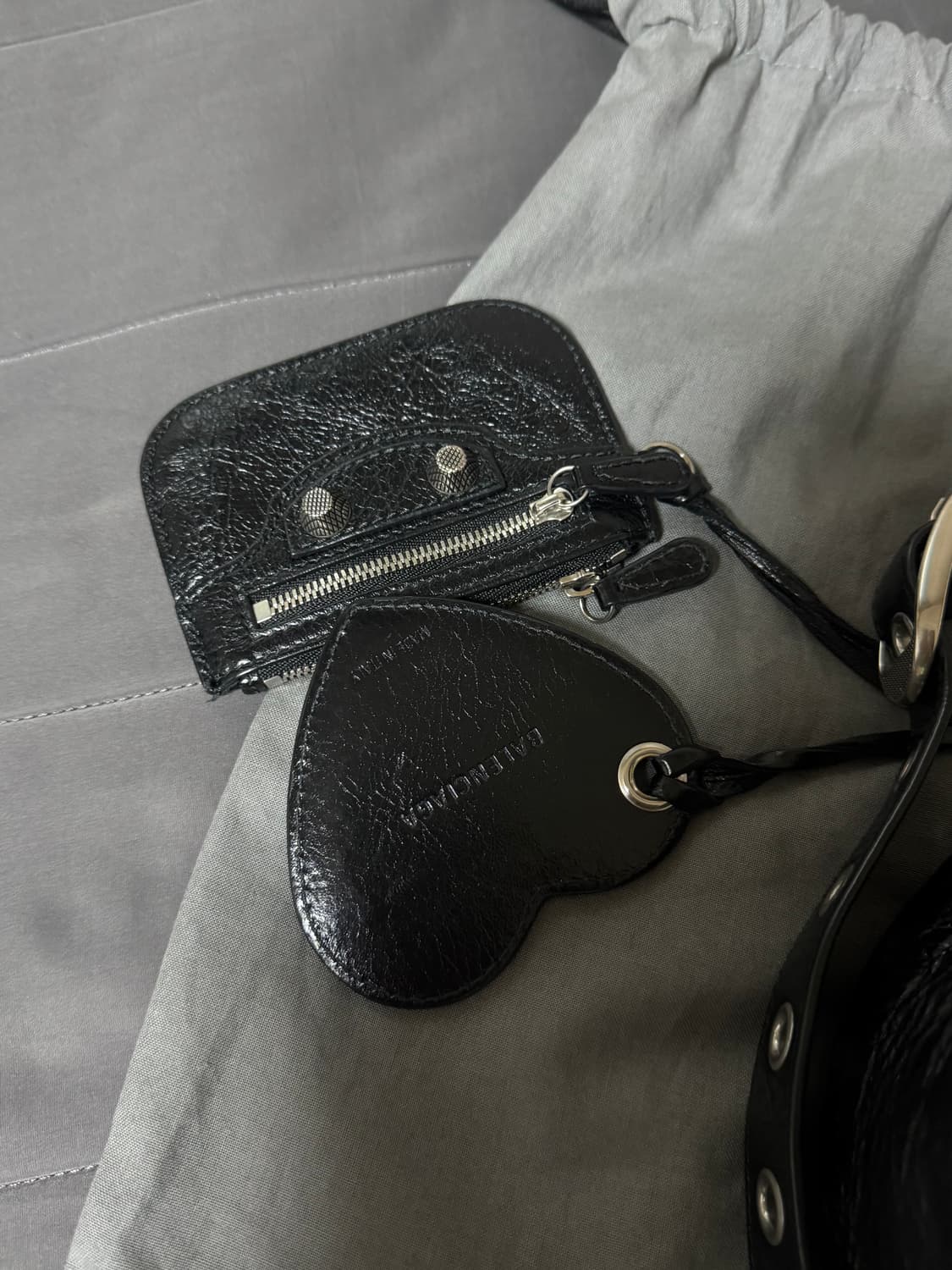 발렌시아가 르카골 S 스몰 블랙 (카드지갑 포함) 상품이미지3