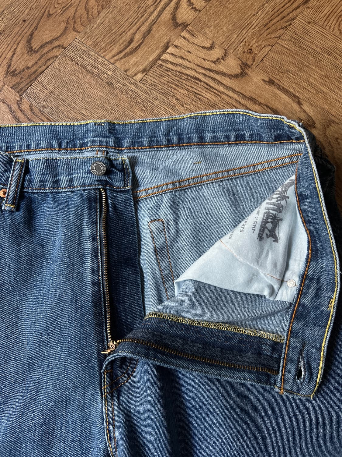 [38]리바이스 505 레귤러 스트레이트 데님 팬츠 상품이미지3