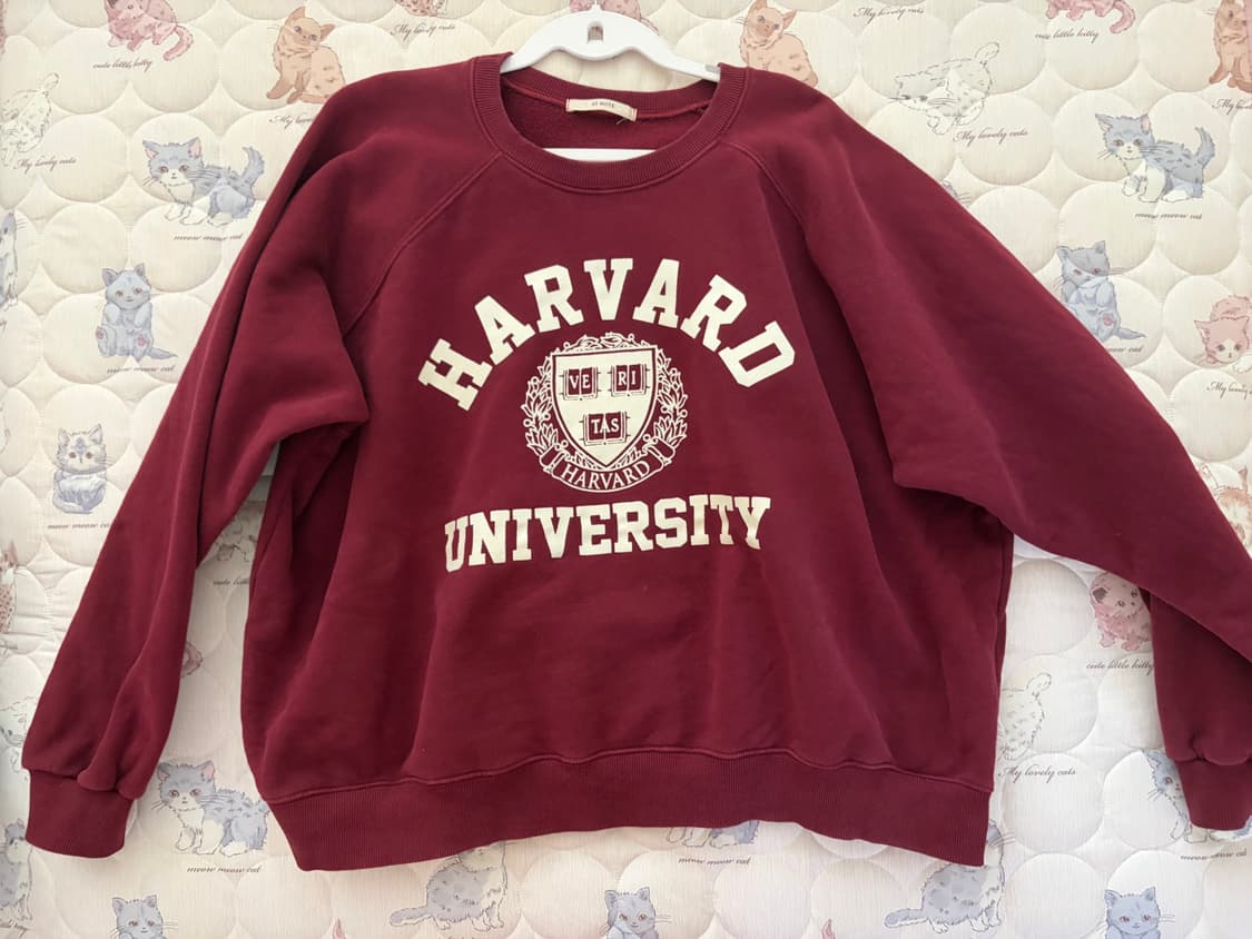 버건디 맨투맨 빈티지 상품이미지1