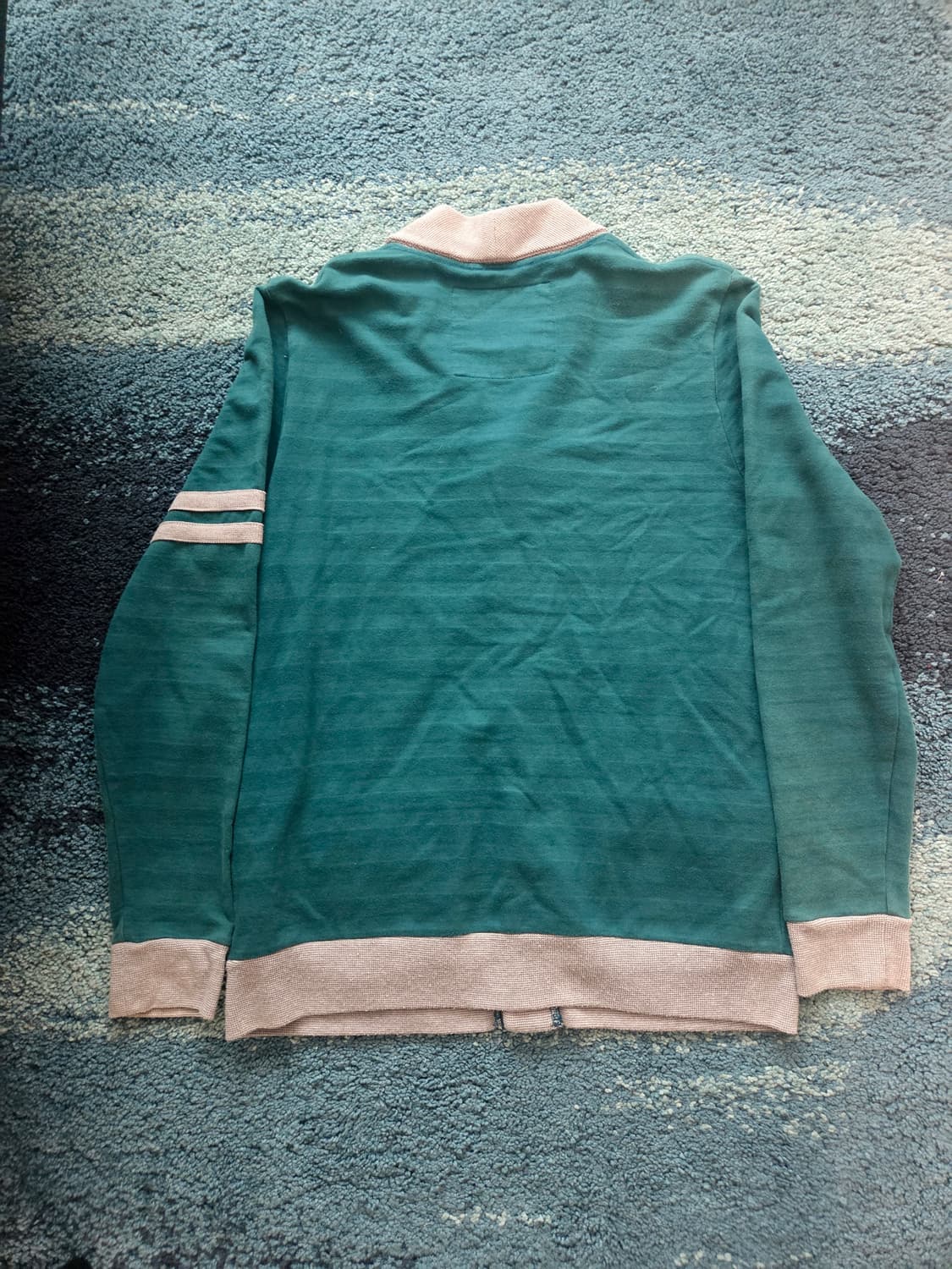 Vintage  럭비 그린 가디건 Letterd Cardigan 상품이미지4