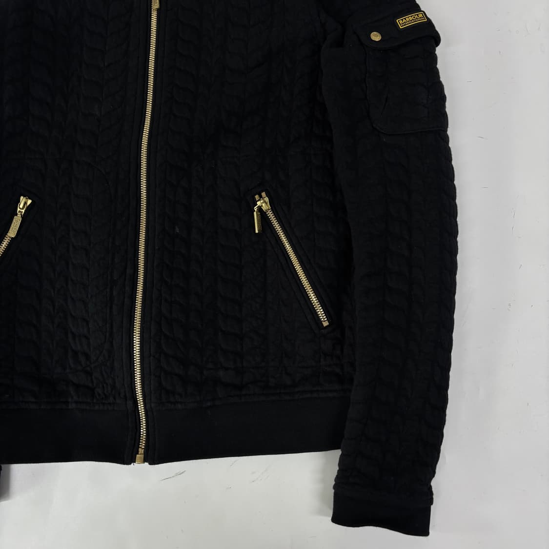 바버 퀼팅 봄버 자켓 상품이미지6