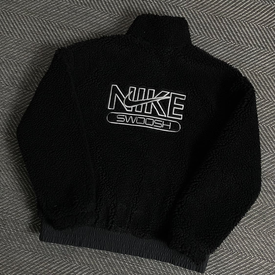 나이키 빅로고 크롭 쉐르파 자켓y 3375 상품이미지1