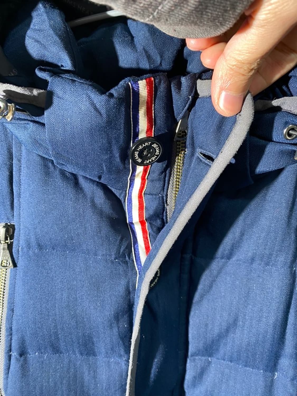 빔즈 하트 후드 패딩 상품이미지3