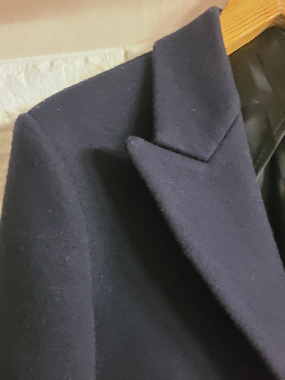 SYSTEM 남자 코트 네이비 100 상품이미지5