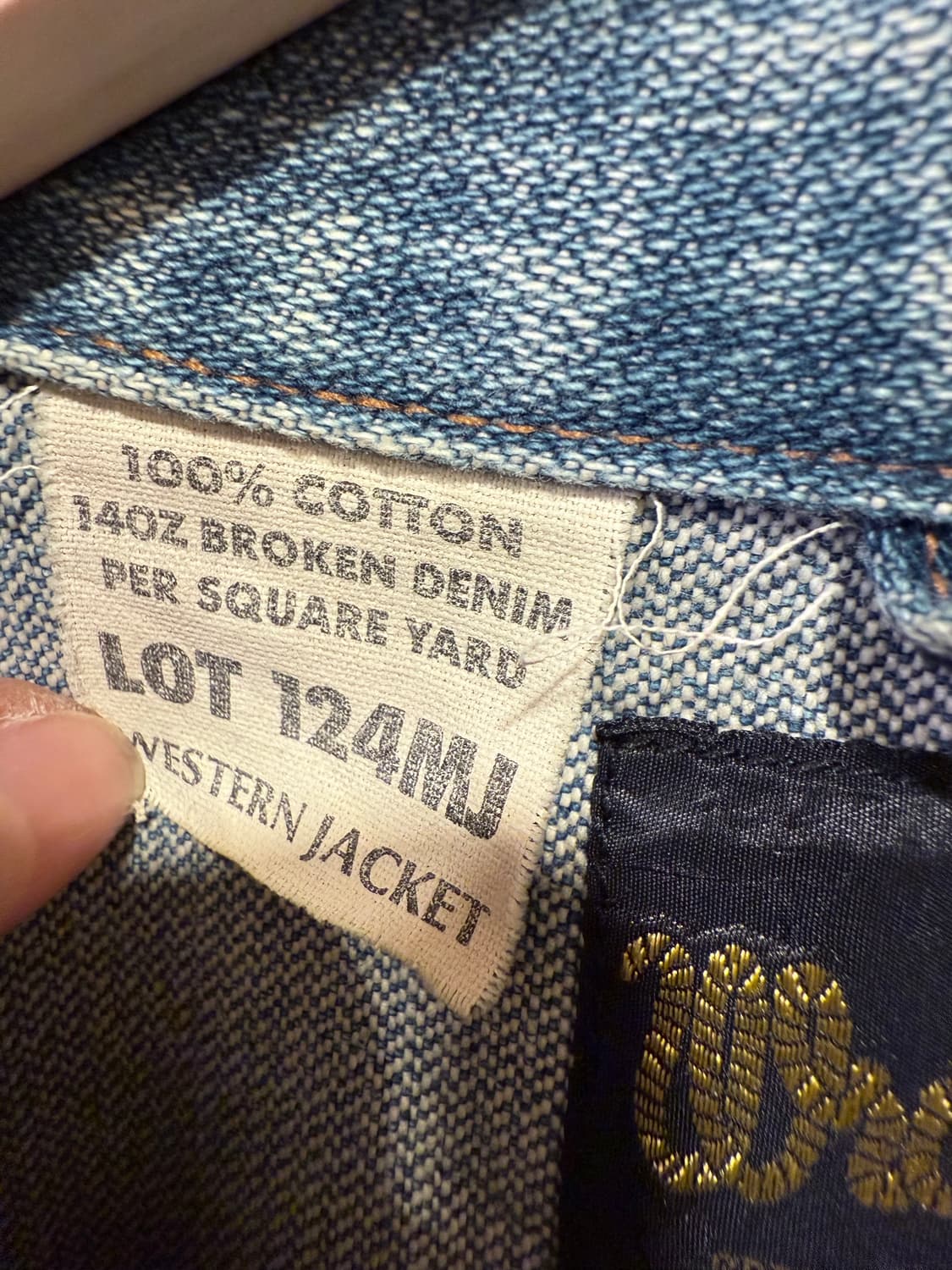 랭글러 데님 자켓 상품이미지3