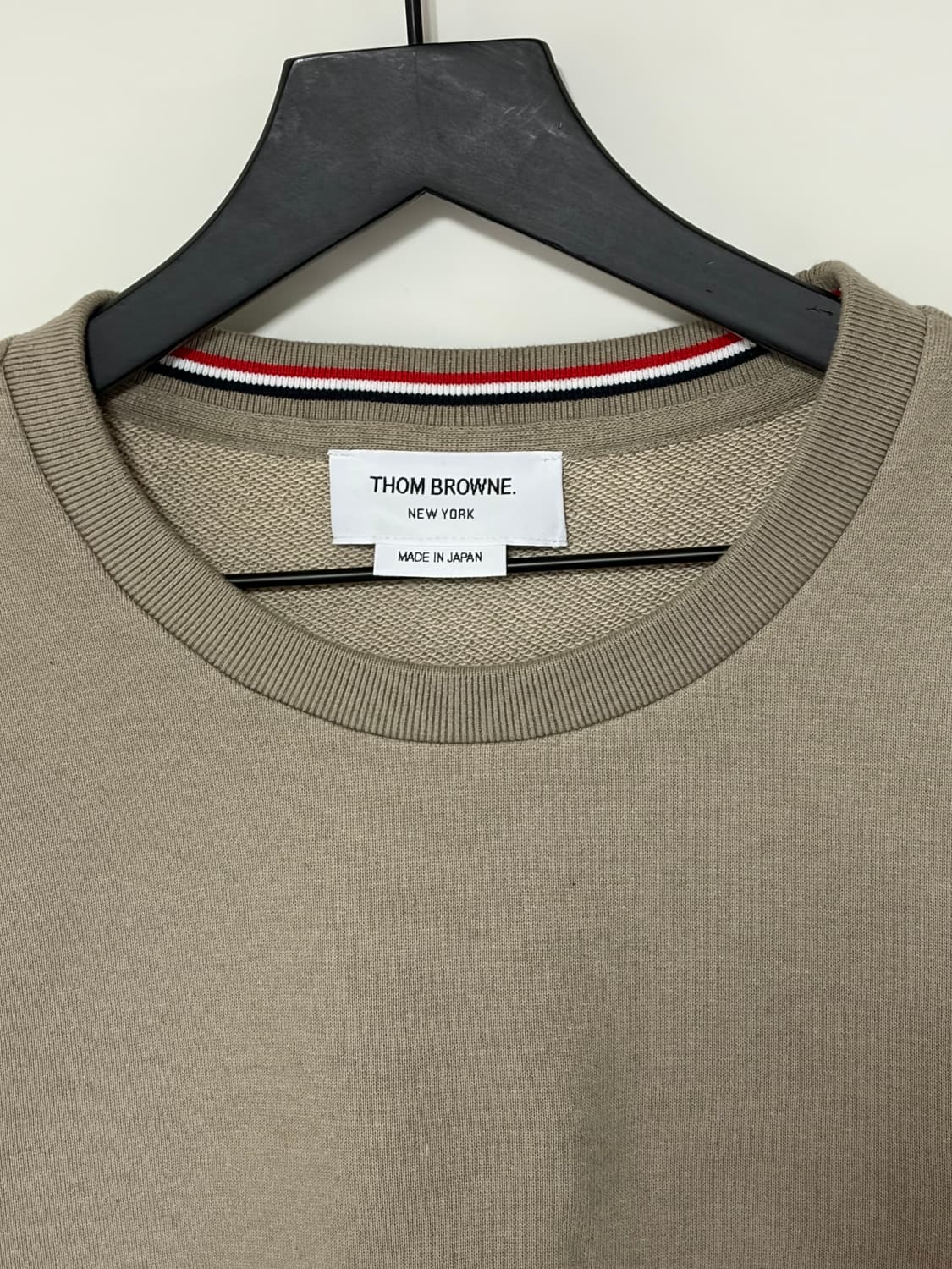 스트라이프 클래식 루프백 저지 맨투맨 3 상품이미지3